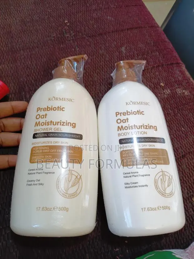 Kormesic Prebiotic Oat Moisturizing Body Lotion and Shower Gel Set · Photo 1
