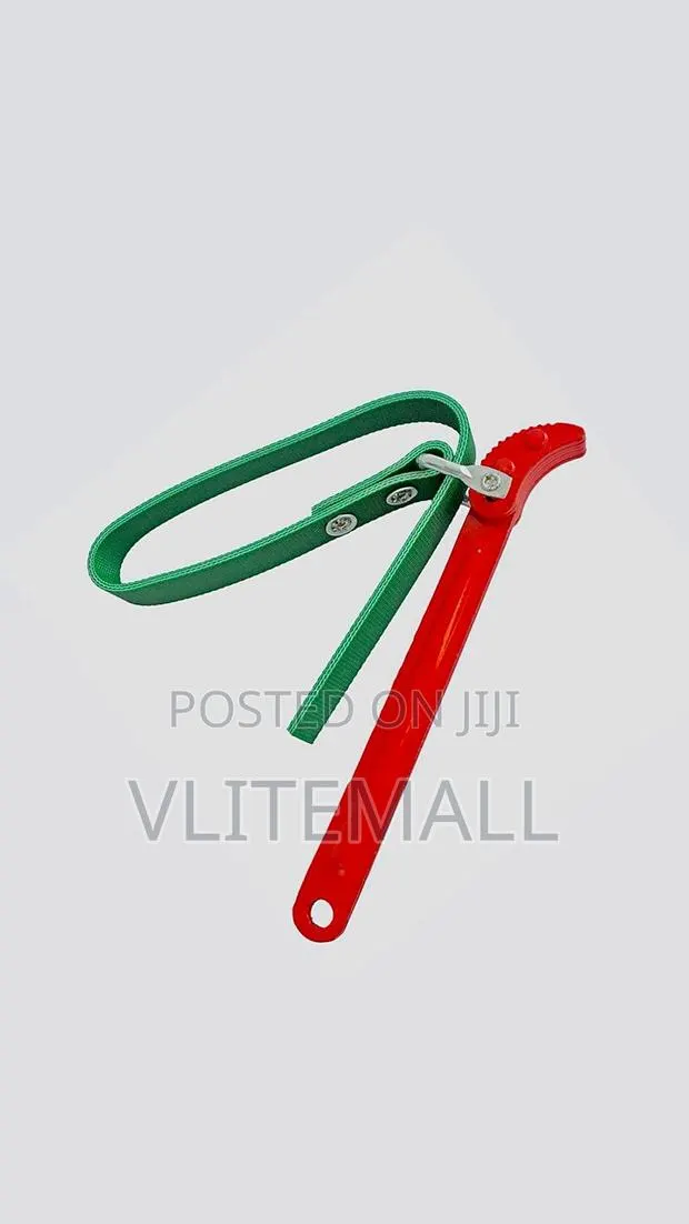 Tool Adjustable Belt Oil Filter Strap Wrench Spanner · Photo 1