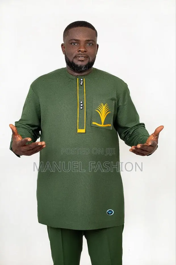 A Beautiful Digital Embroidery Kaftan · Photo 1