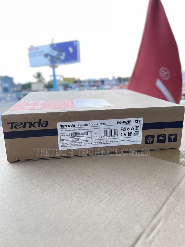 Tenda I27 Av3000 Wi-Fi 6 Ceiling Access Point Dual Band · Photo 2