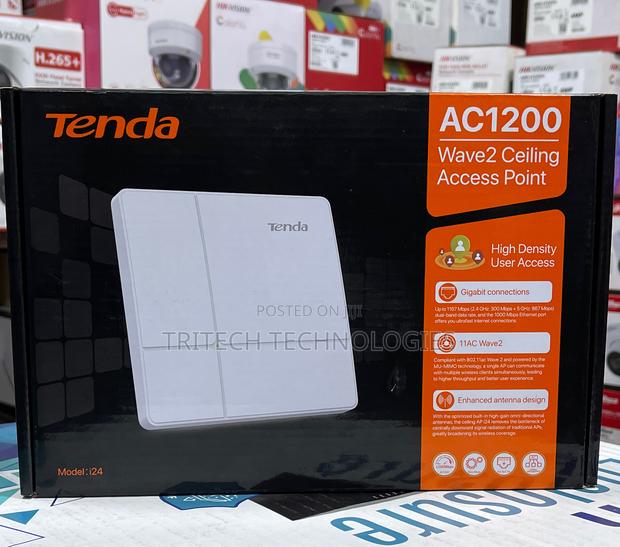 Tenda I24 Ac1200 Wave2 Ceiling Access Point Dual Band · Photo 1