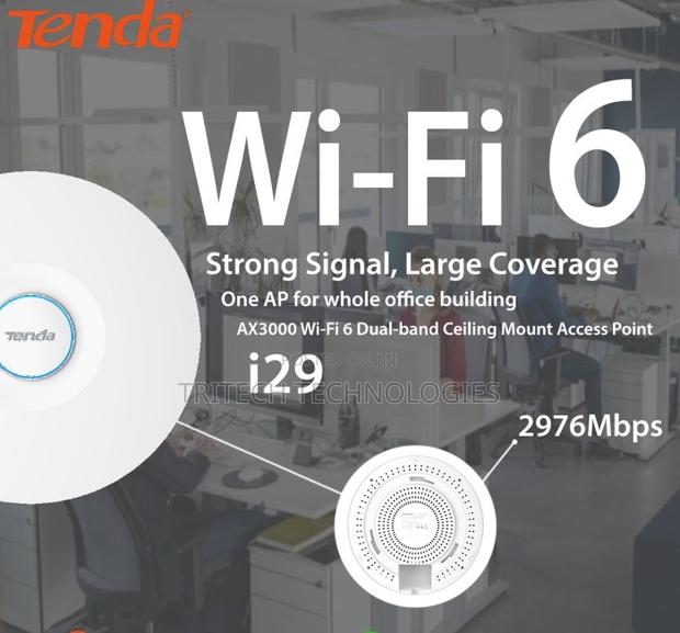 Tenda Ax3000 Wi-fi 6 Long-range Access Point Dual Band · Photo 2