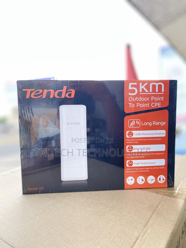Tenda 03 5km Outdoor 2.4ghz Access Point Cpe · Photo 2