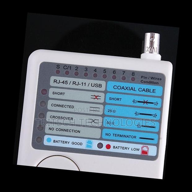 4 In 1 Remote Rj11 Rj45 USB BNC Lan Network Cable Tester · Photo 6