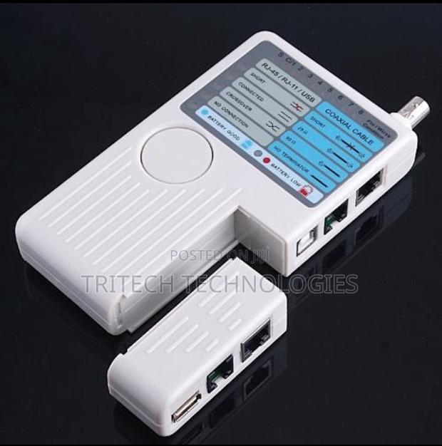 4 In 1 Remote Rj11 Rj45 USB BNC Lan Network Cable Tester · Photo 4