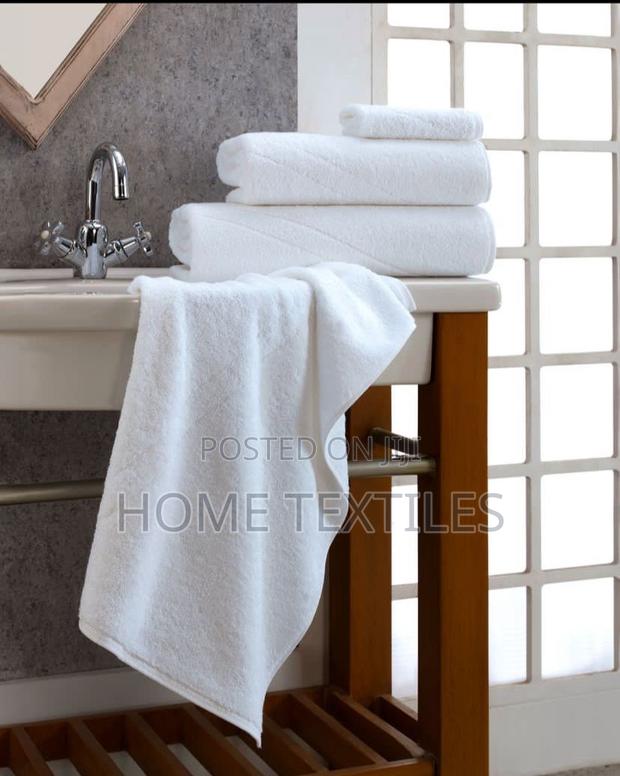 Soft and Sweet White Bath Towels