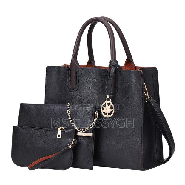 3in1 Women's Printed Casual PU Leather Messenger Handba · Photo 2