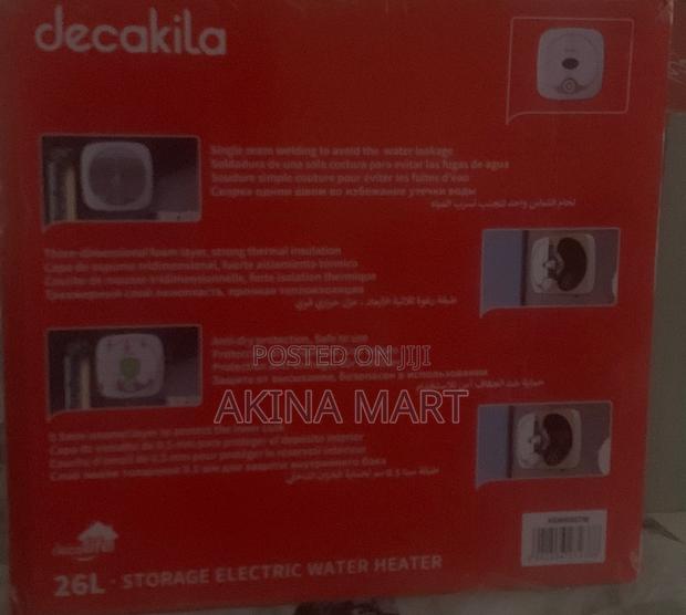 Decakila 26l Storage Electric Water Heater · Photo 4