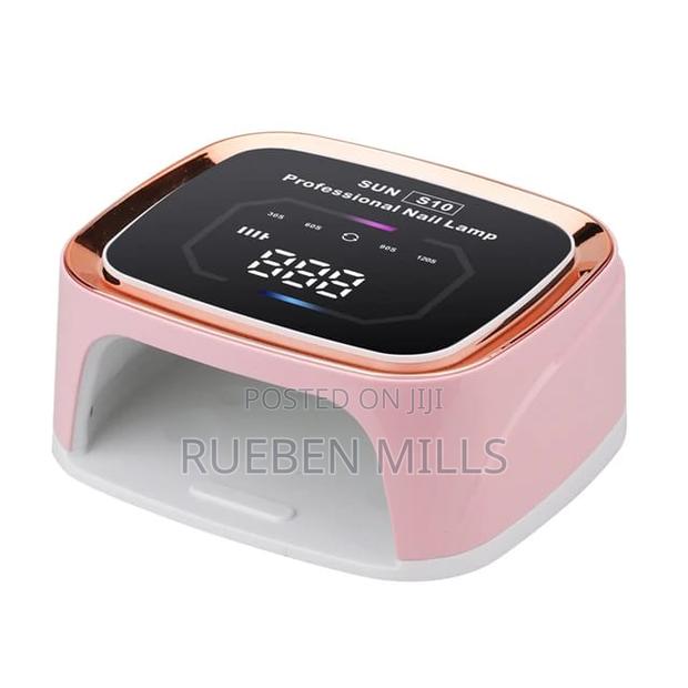Pink Chargeable Sun S10 Professional Nail Dryer Gel Machine · Photo 1