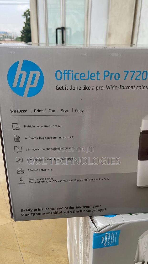 Hp Officejet Pro 7720 Wide Format Printer A3/A4 · Photo 4