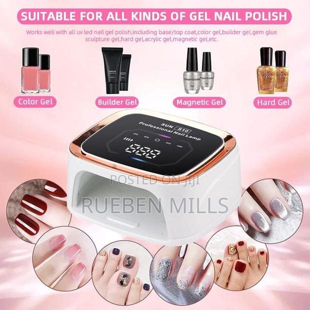 Rechargeable White Sun S10 Gel Polish Nails Dryer Machine · Photo 2