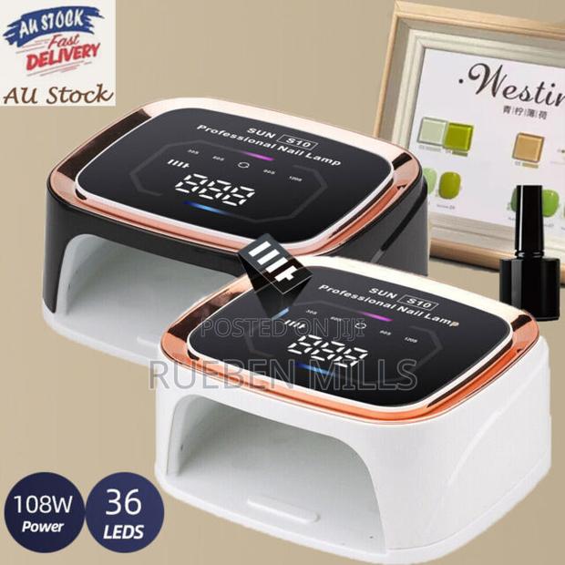 White Sun S10 Rechargeable Portable LCD Display Nail Dryer · Photo 2