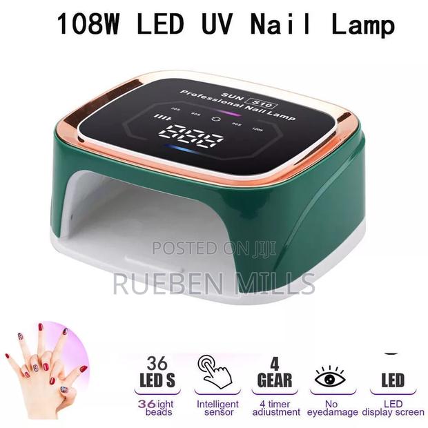 New Design Rechargeable 108W Sun S10 Gel Machine Nail Dryer · Photo 1