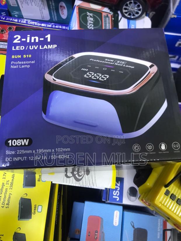 New Design Rechargeable 108W Sun S10 Gel Machine Nail Dryer · Photo 2