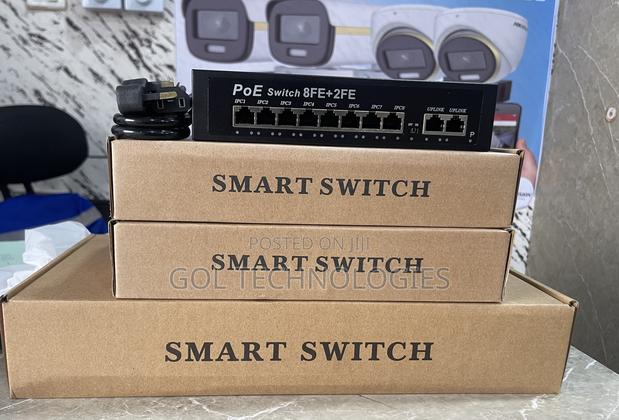 8+2 Port Smart POE Switch · Photo 1