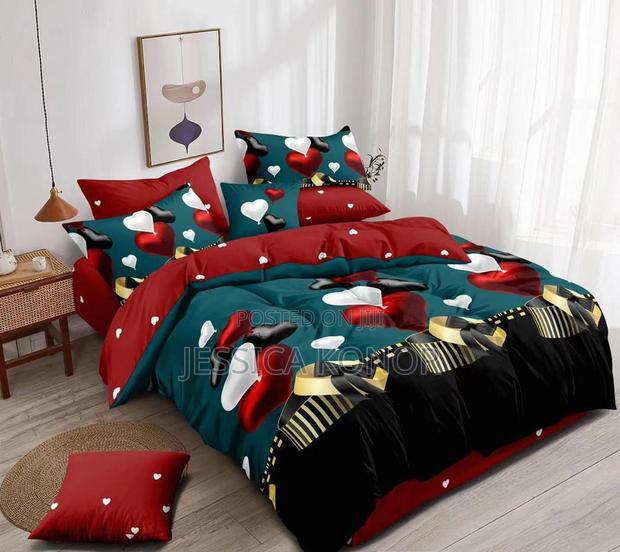 2 Super King Size Bedsheet With 4 Pillowcases · Photo 1