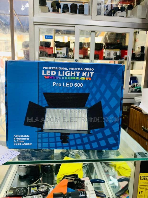 Newly in Stock Pro Led 600 Photo Video Led Light Kit. · Photo 1