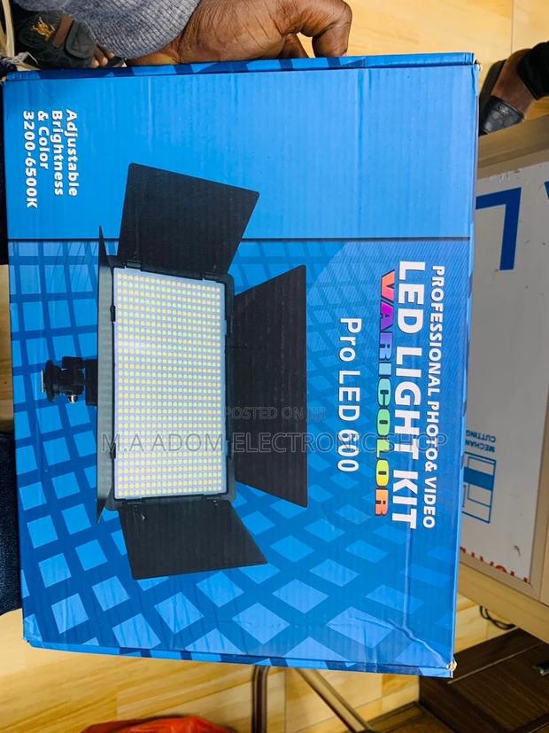 Professional Photo Video Led Light Kit. Pro Led Light 600 · Photo 1