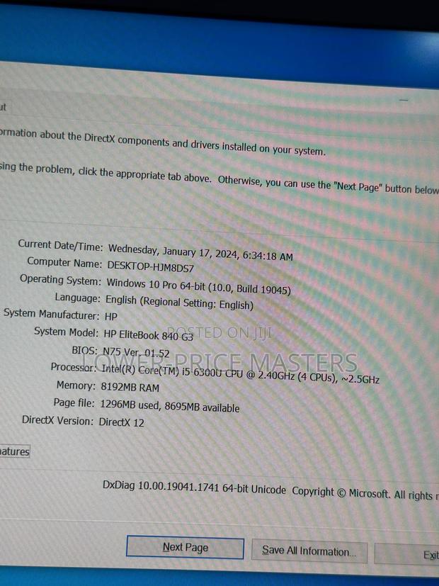 New Laptop HP EliteBook 840 G3 8GB Intel Core I5 SSD 256GB · Photo 5