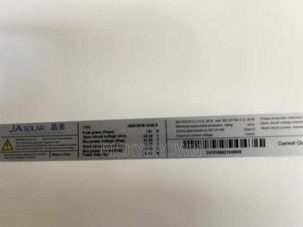 565watts Ja Solar Mono Panels · Photo 2
