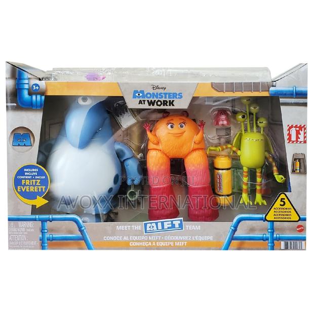 Disney Monsters at Work Meet the MIFT Team Figures Pack · Photo 6