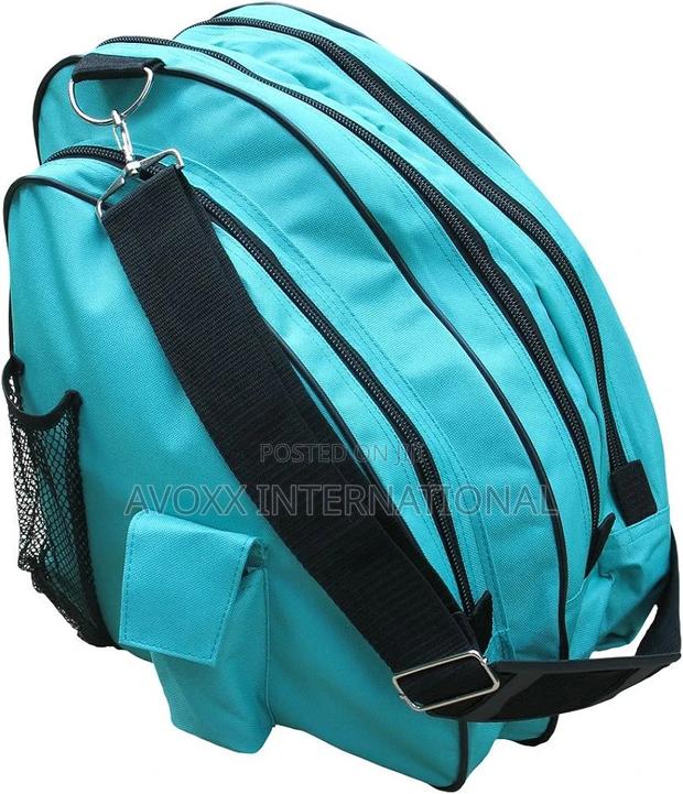 A R Sports Deluxe Skate Bags/ Green Pink · Photo 1