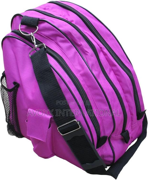 A R Sports Deluxe Skate Bags/ Green Pink · Photo 2