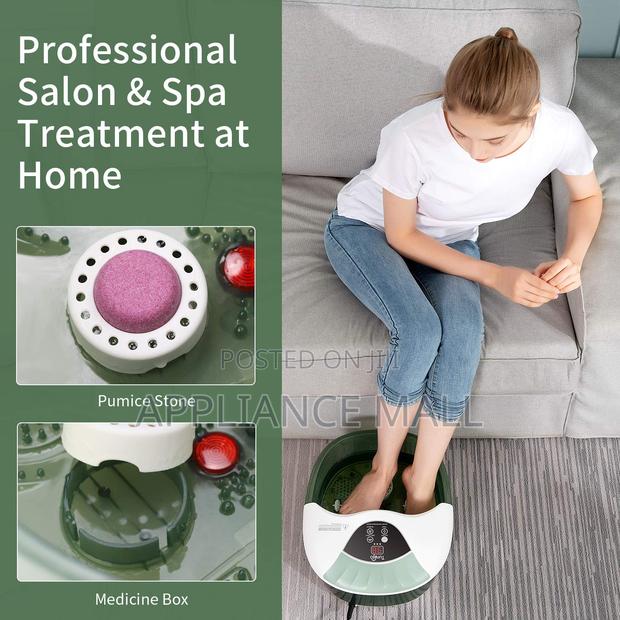 Foot Spa Massager With Heat, Bubble, Fatigue Relief · Photo 5