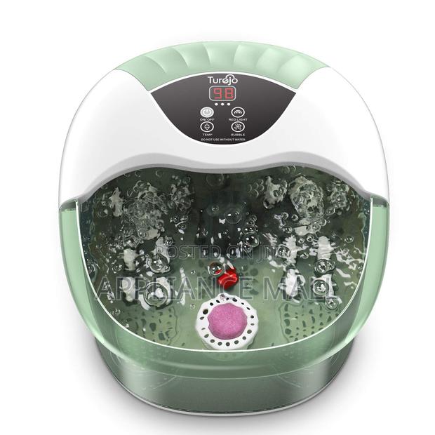 Foot Spa Massager With Heat, Bubble, Fatigue Relief · Photo 1