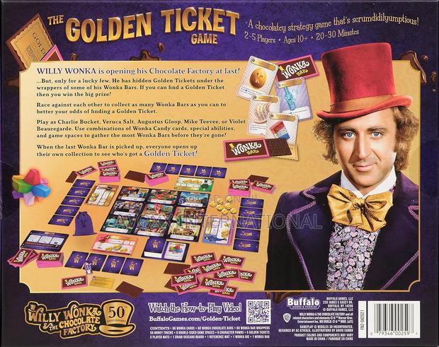 Buffalo Games - Willy Wonka's The Golden Ticket Game · Photo 6