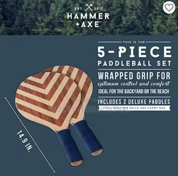 Hammer Axe The Black Series 5-piece Paddleball Set · Photo 3