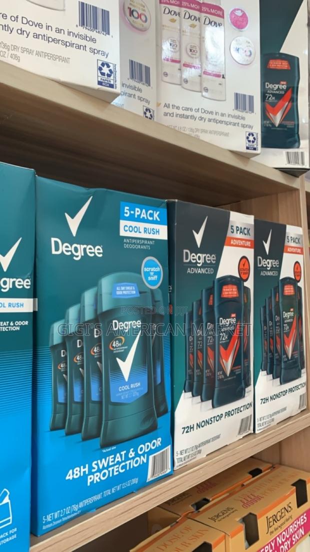 Degree 5pck Antiperspirant Deodorant. 72/48hrs Protection. · Photo 1