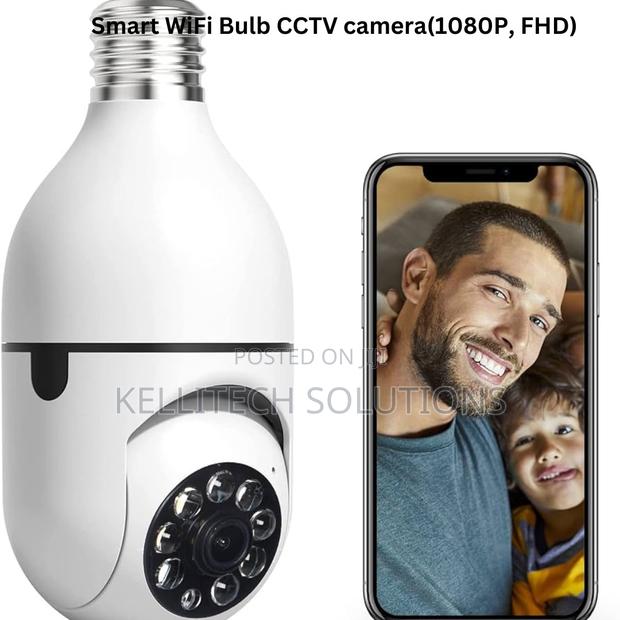 BULB CCTV Camera, Easy Installation,.1080P Clear Video · Photo 1