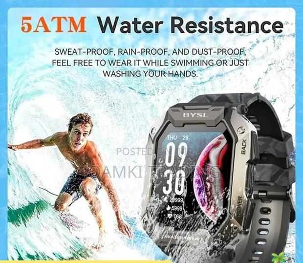 1.69" Hd Smart Watch Blutooth Call Military Grade Waterproof · Photo 4