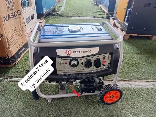 Strong Ecoolmax 7.5KVA Gasoline Generator – Reliable Power When 7.5kva · Photo 1