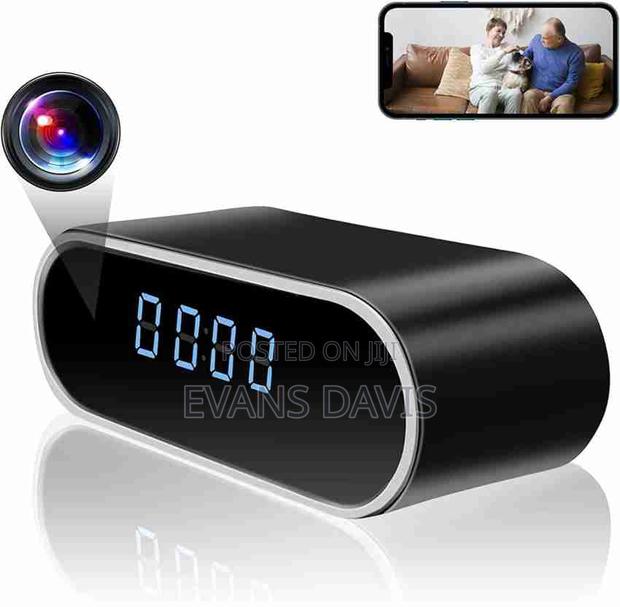 Hd Wifi Table Hidden/Spy Clock Camera · Photo 1