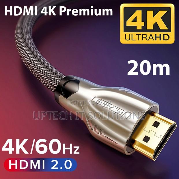 Hdmi Cable 20m Meters Support Ultra Hd High Speed · Photo 1