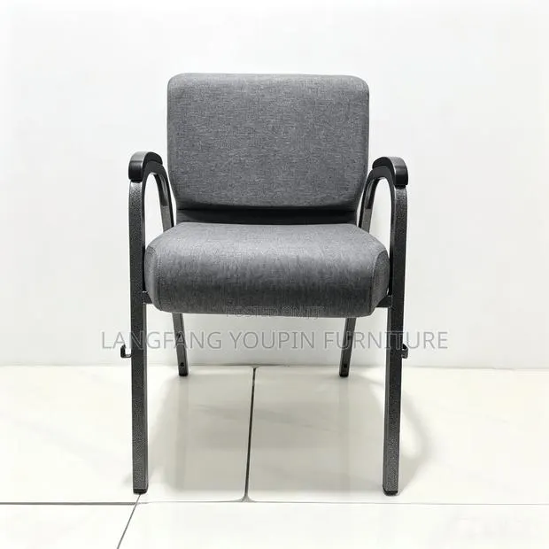 Stackable Church Chairs With Built-in Book Pocket | Bulk Supply · Photo 1