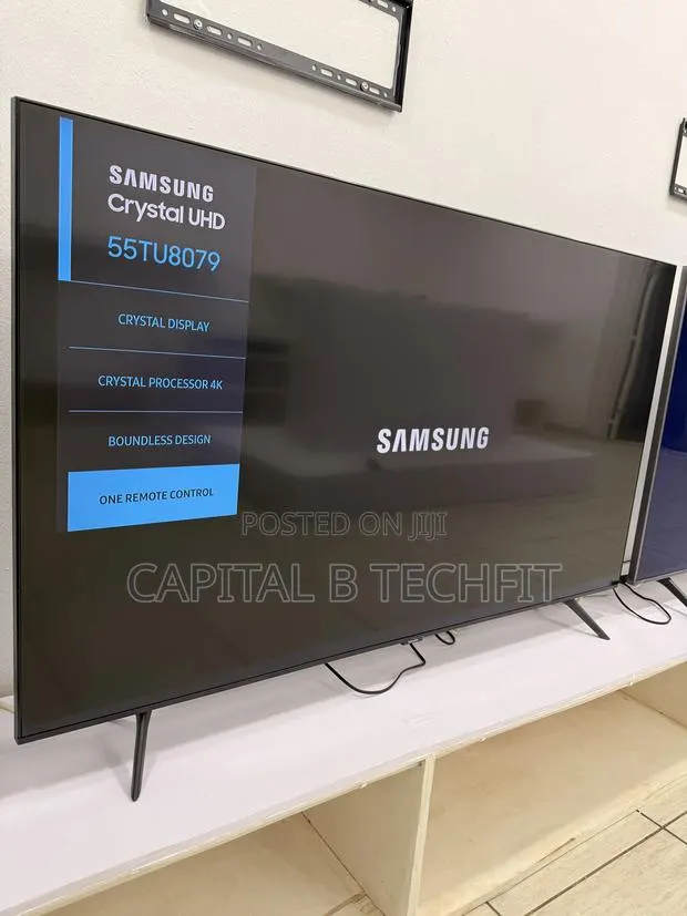 55inches Crystal Uhd HDR Led Smart Samsung Machine L · Photo 1
