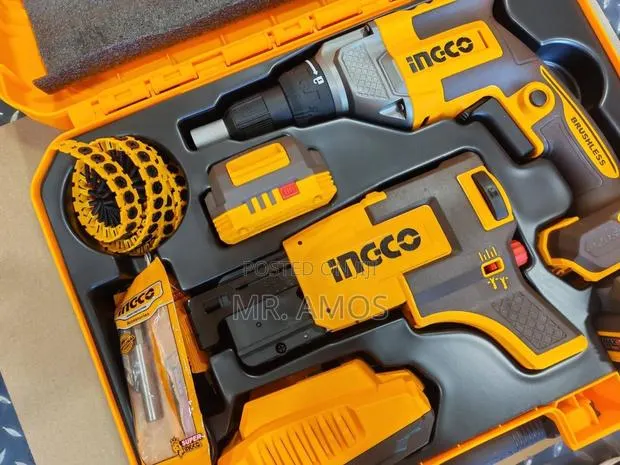 2 in 1 Cordless Drywall Screwdriver With Magazine Set - CDSLI204268 · Photo 1