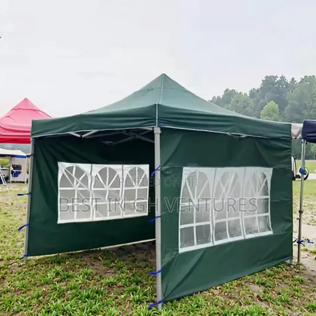 3mx3m Gazebo Tent With Side Covers With Windows · Photo 1
