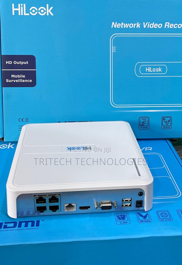 Hilook NVR-104h-D/4p 4ch NVR With Poe · Photo 1