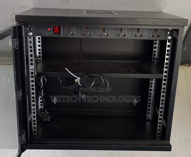 9u Cabinet 520x350x450 With Fan Pdu Tray · Photo 1