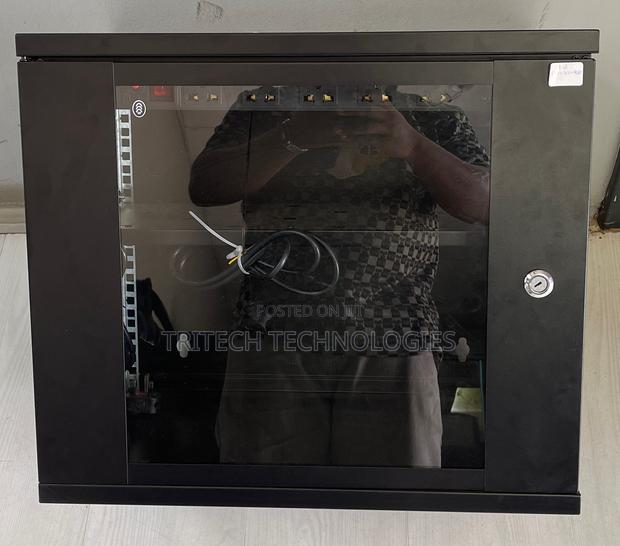 9u Cabinet 520x350x450 With Fan Pdu Tray · Photo 2