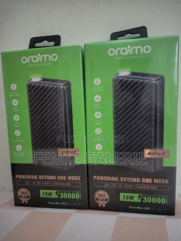 Oraimo Powerbox 300 Lite, 30000mah Power Bank · Photo 1