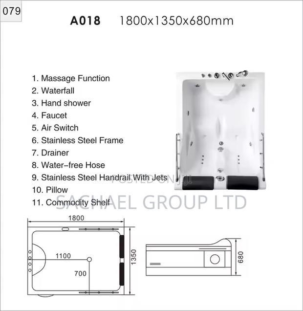 Luxurious Double Person Jacuzzi Bath · Photo 4