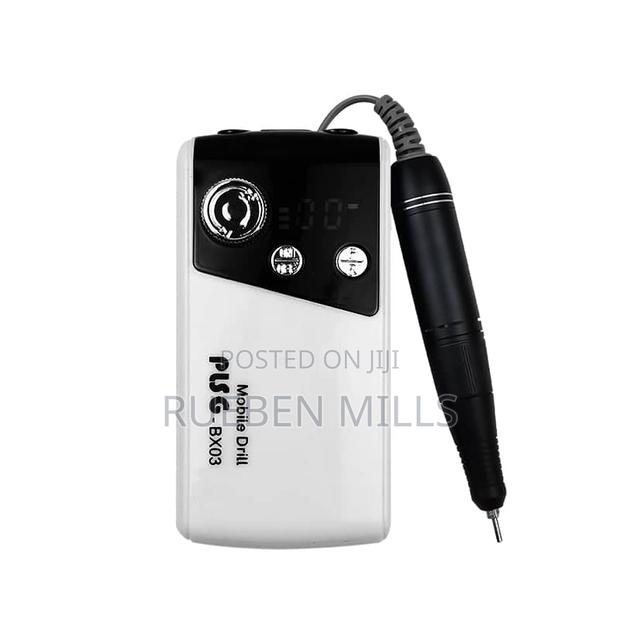 Rechargeable Electric Nail File Drill Machine - PLSG Bx-03 · Photo 1