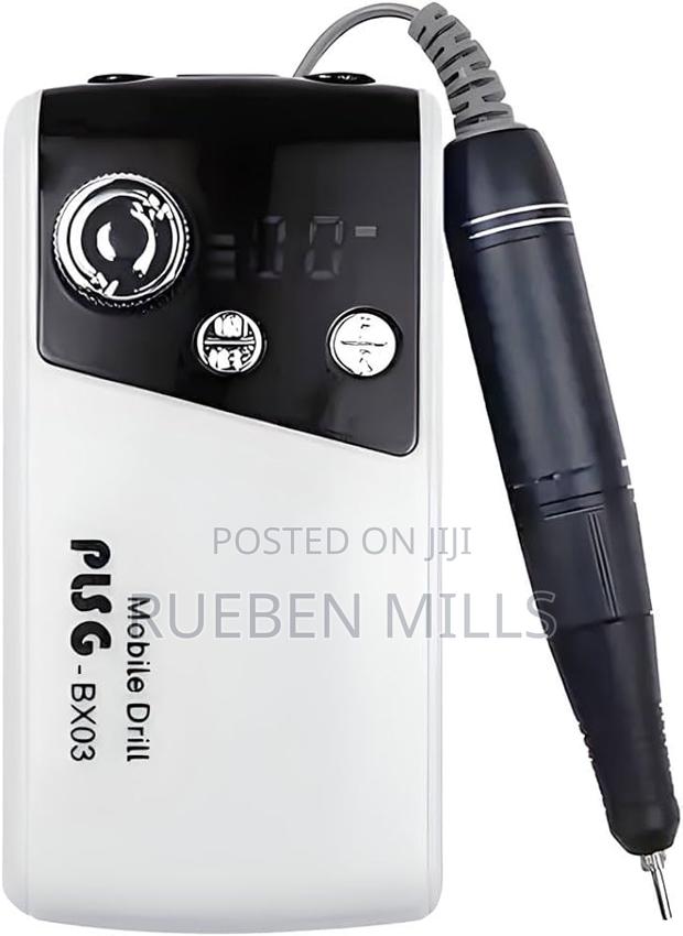 Chargeable Nail Drill File Machine With LED Nail Dryer Lamp · Photo 3