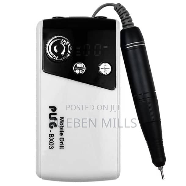 Chargeable Nail Drill File Machine With LED Nail Dryer Lamp · Photo 1