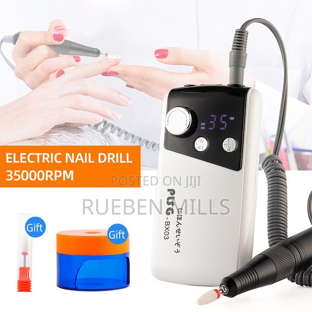 Super Motor PLSG BX-03 Cordless Rechargeable Nail Drill File · Photo 1